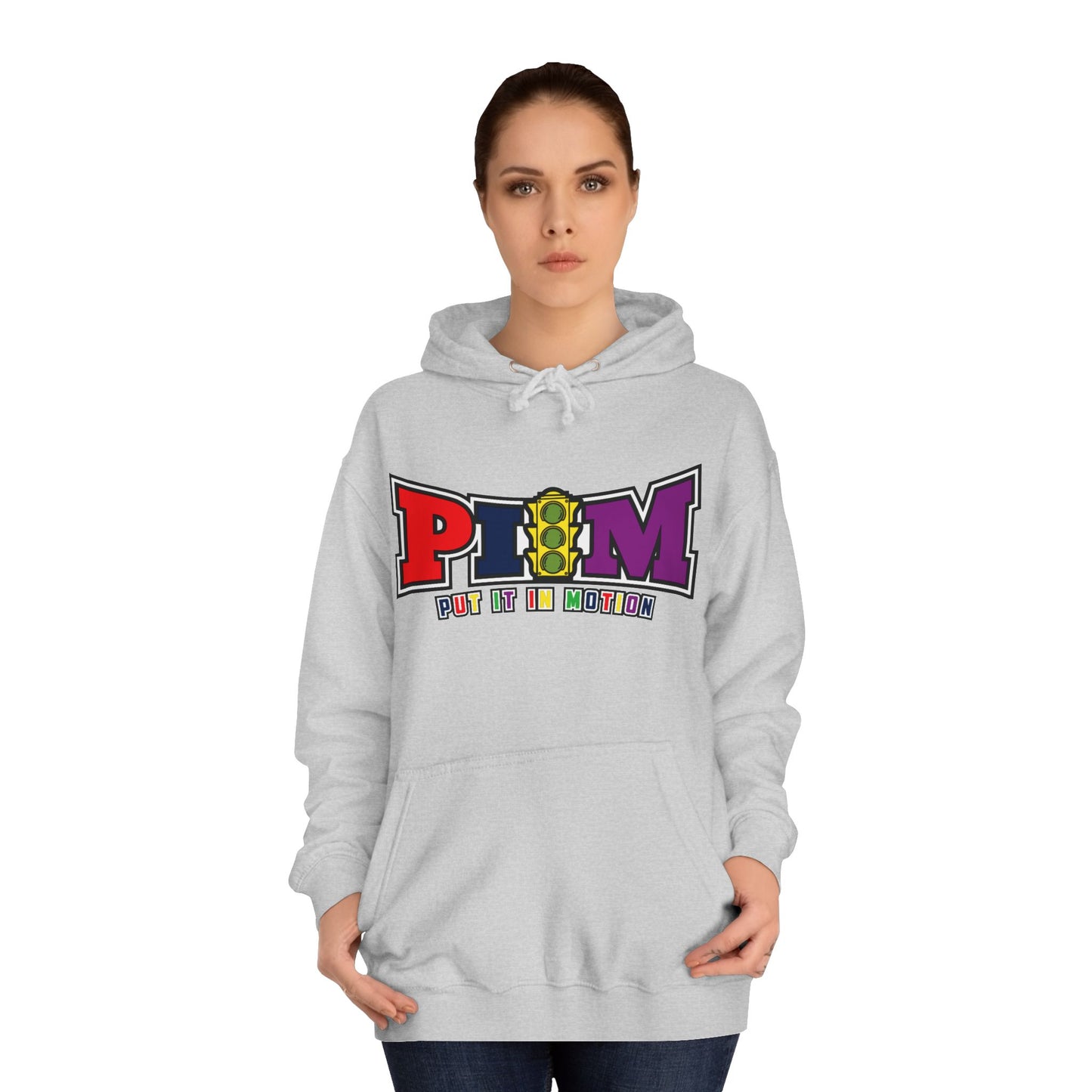 Put It In Motion Hoodie (rainbow logo)