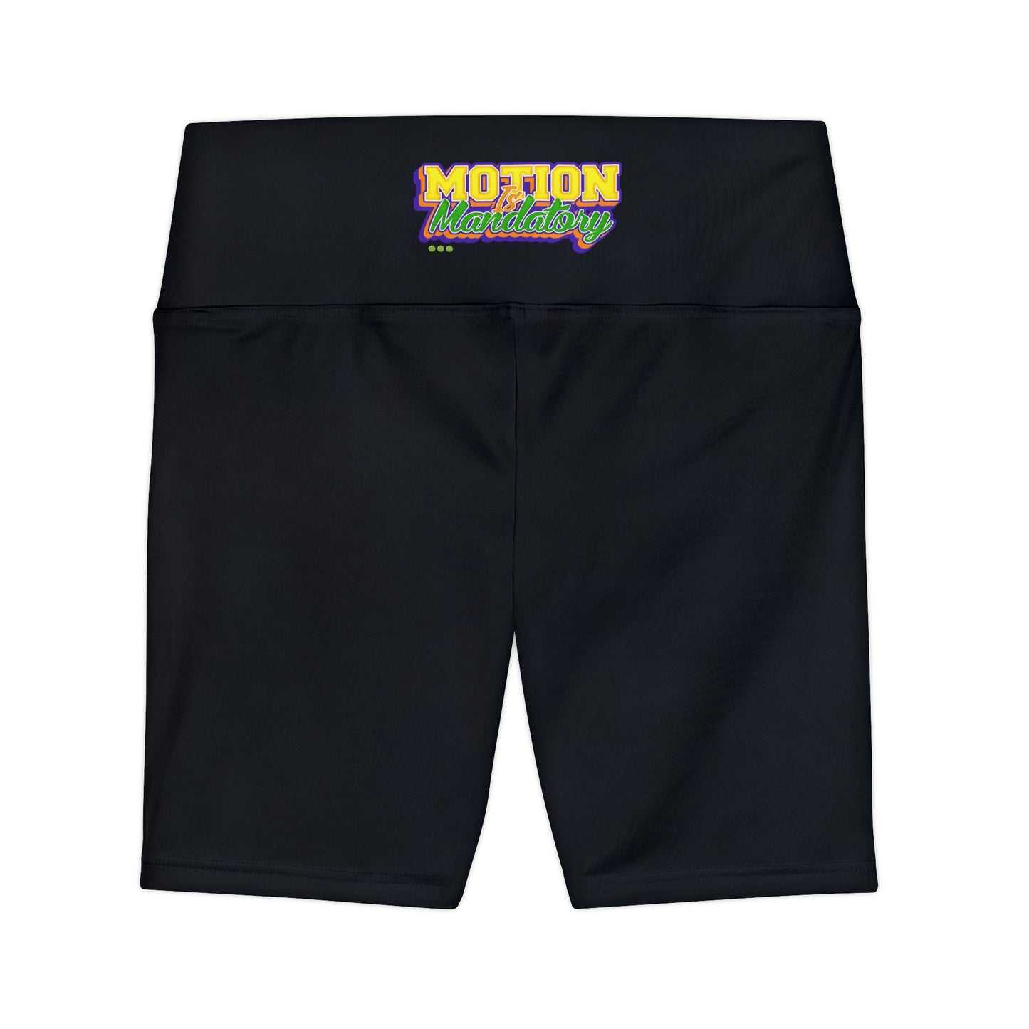 Motion Is Mandatory Women's Workout Shorts (AOP)