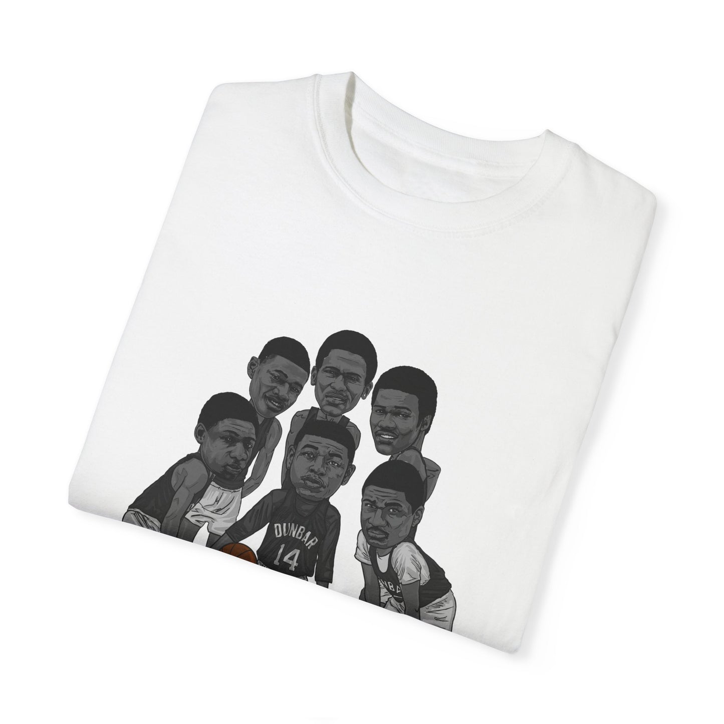 Dunbar BBall Team Unisex Garment-Dyed T-shirt