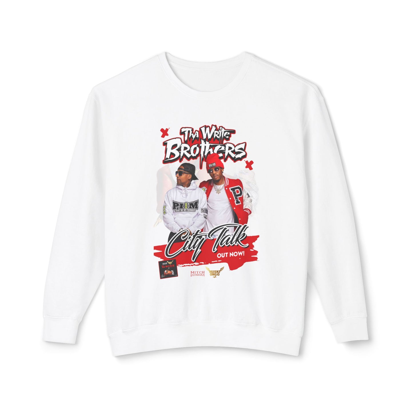 Tha Write Brothers Unisex Lightweight Crewneck Sweatshirt