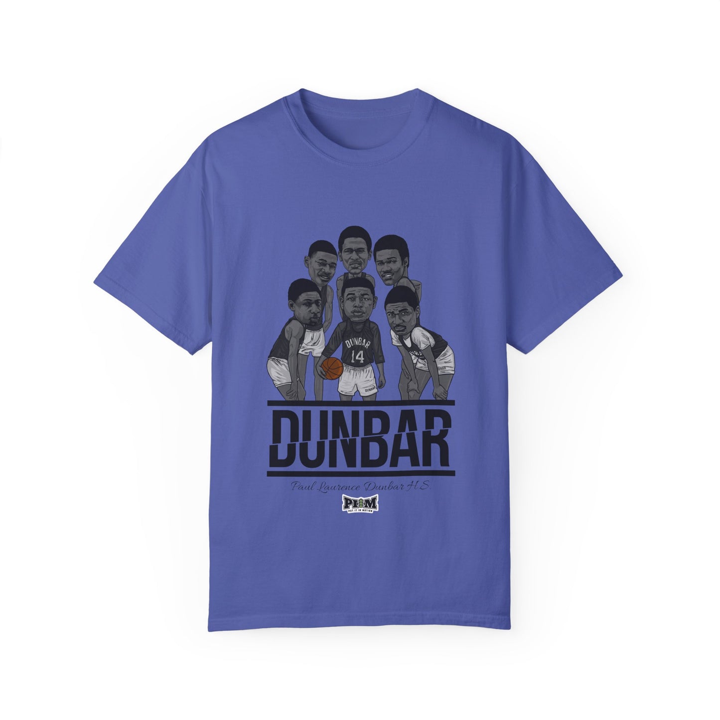 Dunbar BBall Team Unisex Garment-Dyed T-shirt