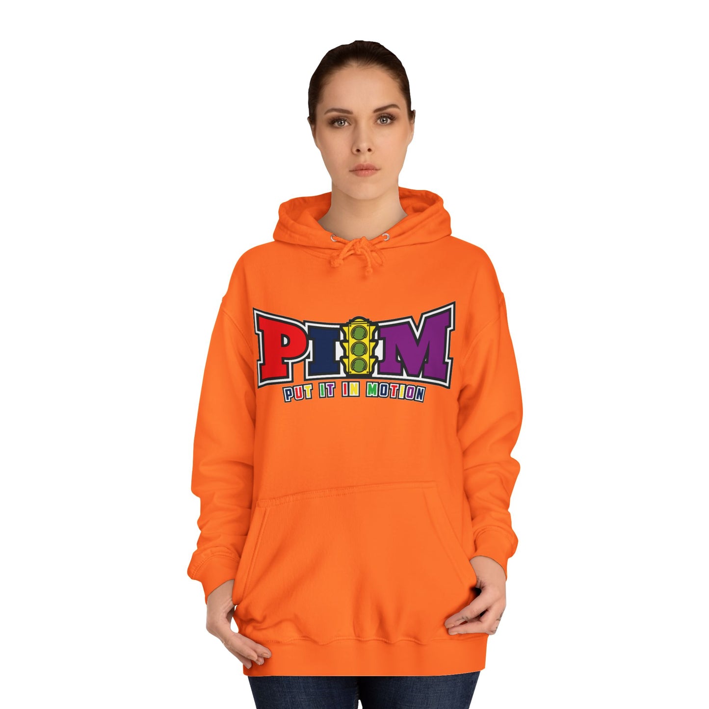 Put It In Motion Hoodie (rainbow logo)