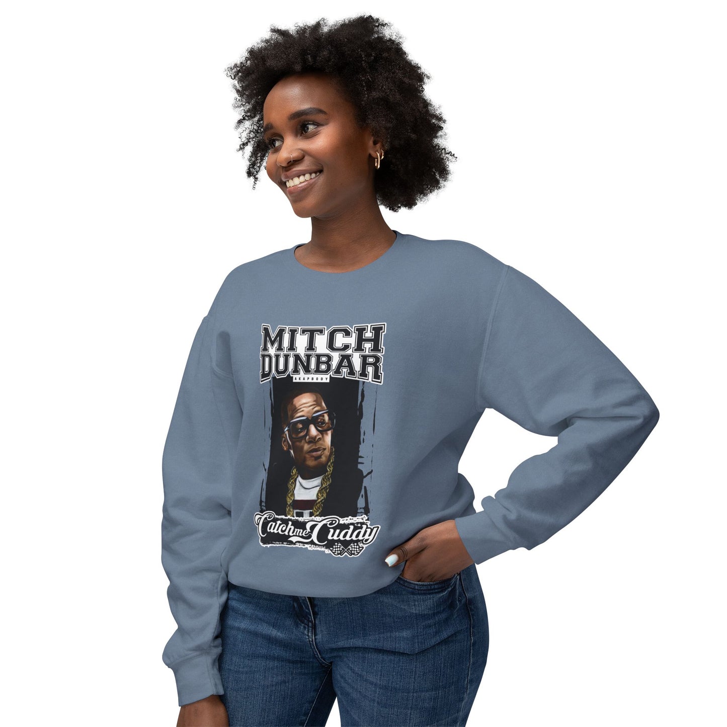 Mitch Dunbar Unisex Lightweight Crewneck Sweatshirt