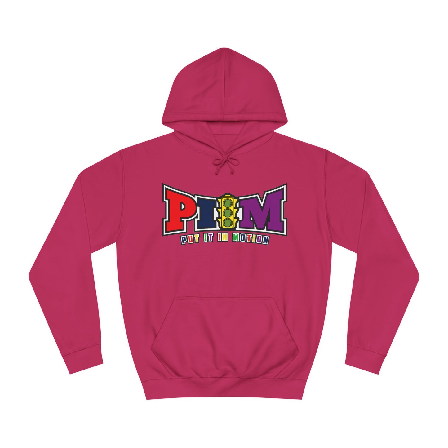 Put It In Motion Hoodie (rainbow logo)