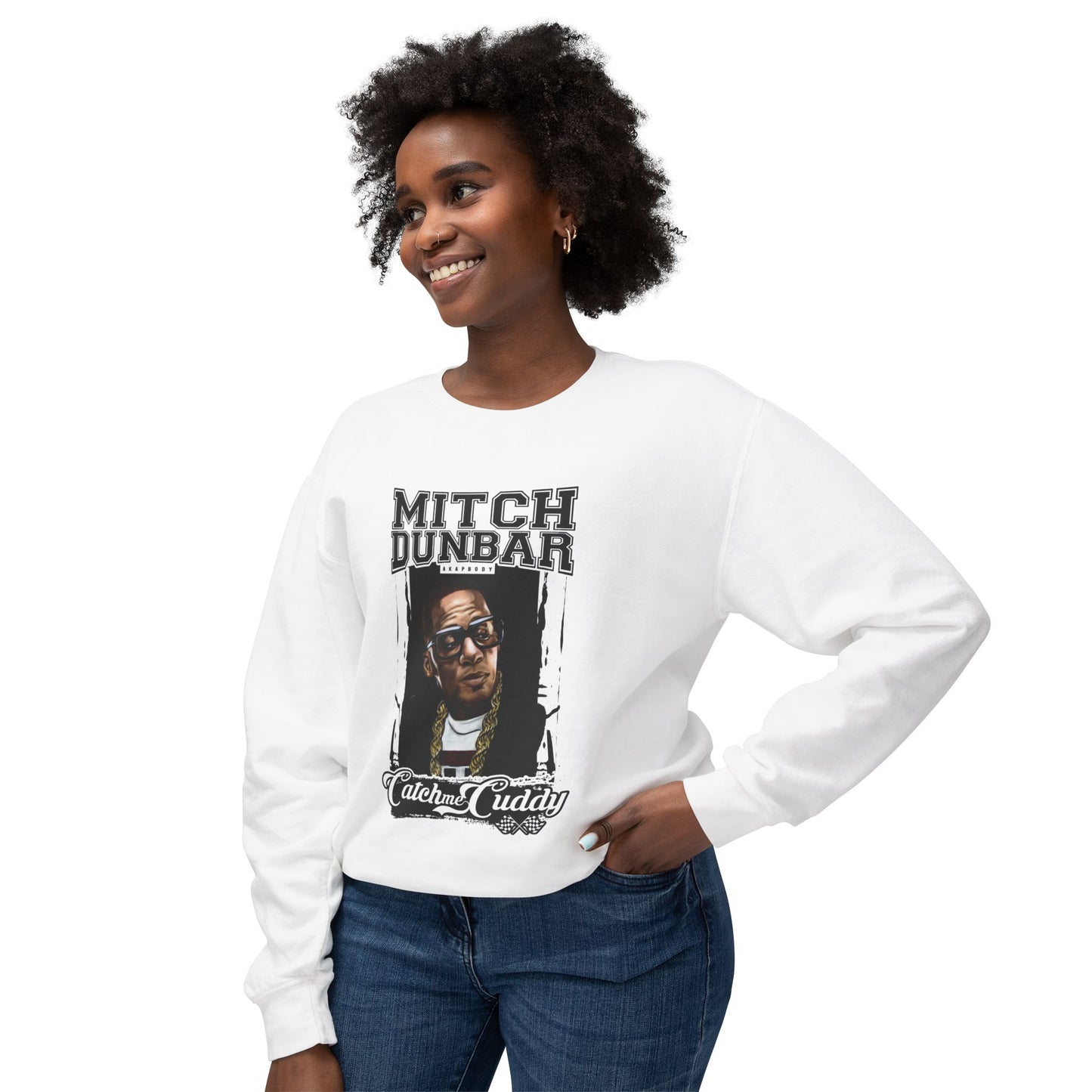 Mitch Dunbar Unisex Lightweight Crewneck Sweatshirt