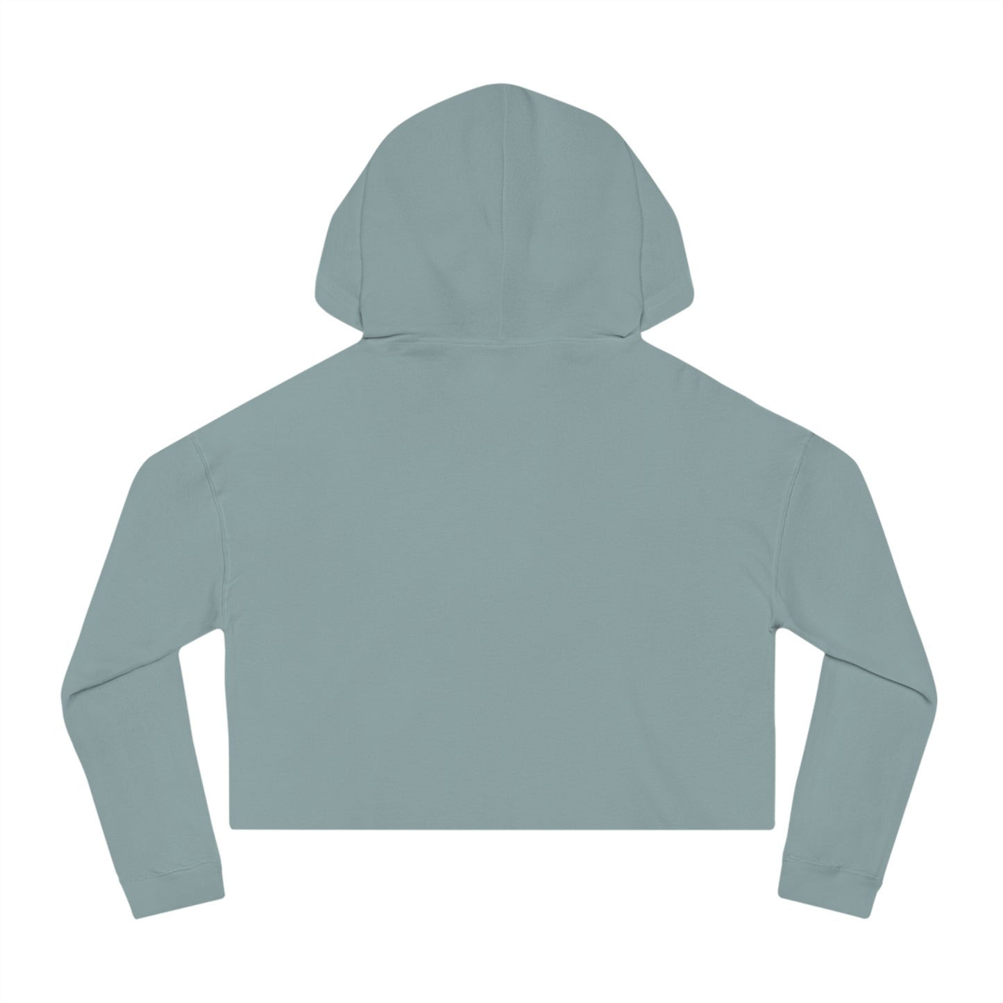 Motion Is Mandatory Women’s Cropped Hooded Sweatshirt