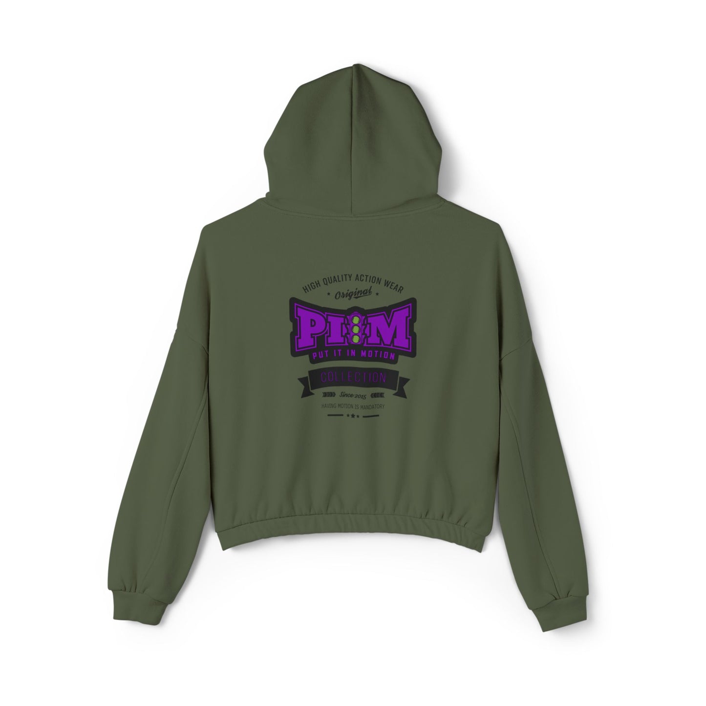 PIIM Women's Cinched Bottom Hoodie