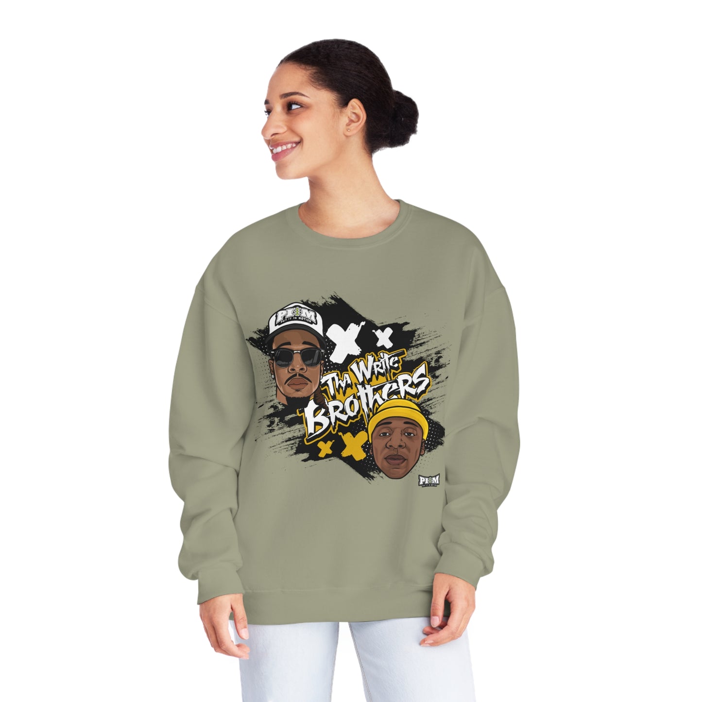 Tha Write Brothers Unisex NuBlend® Crewneck Sweatshirt