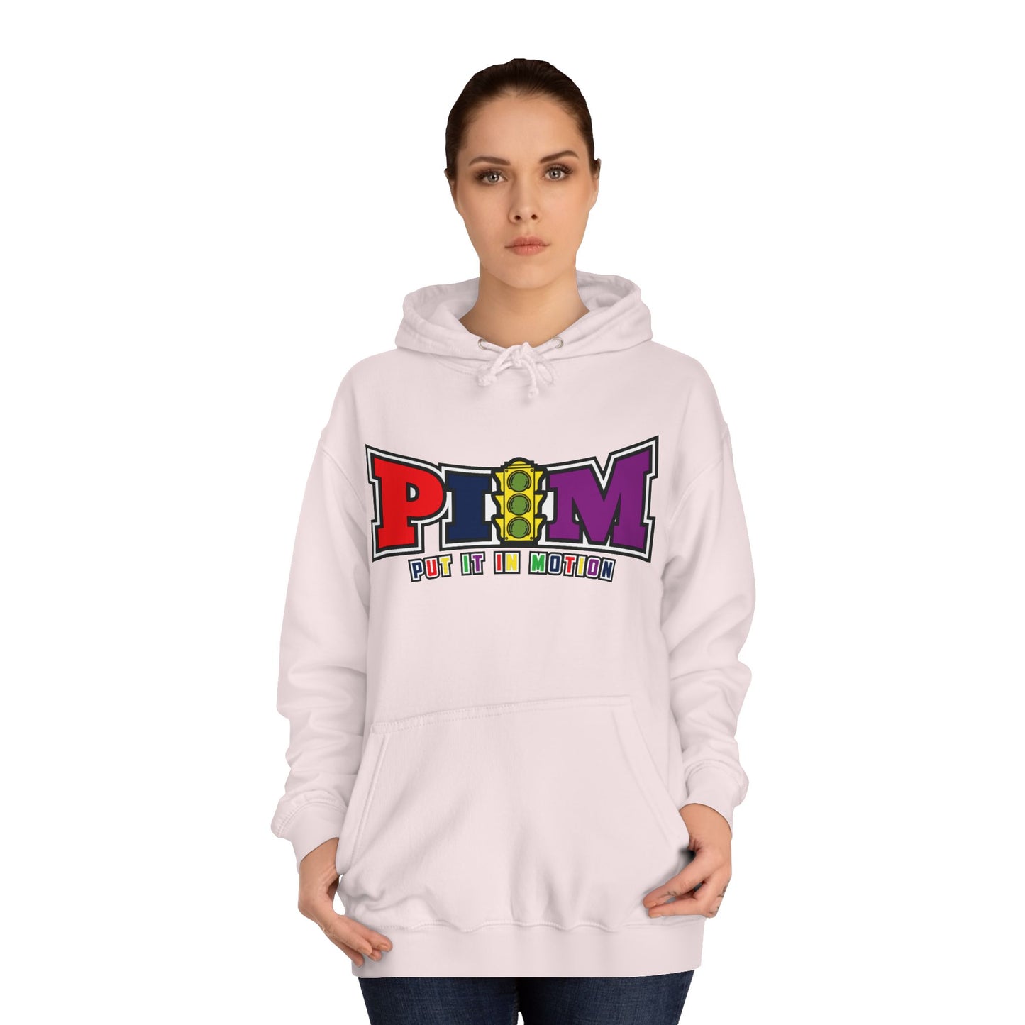 Put It In Motion Hoodie (rainbow logo)