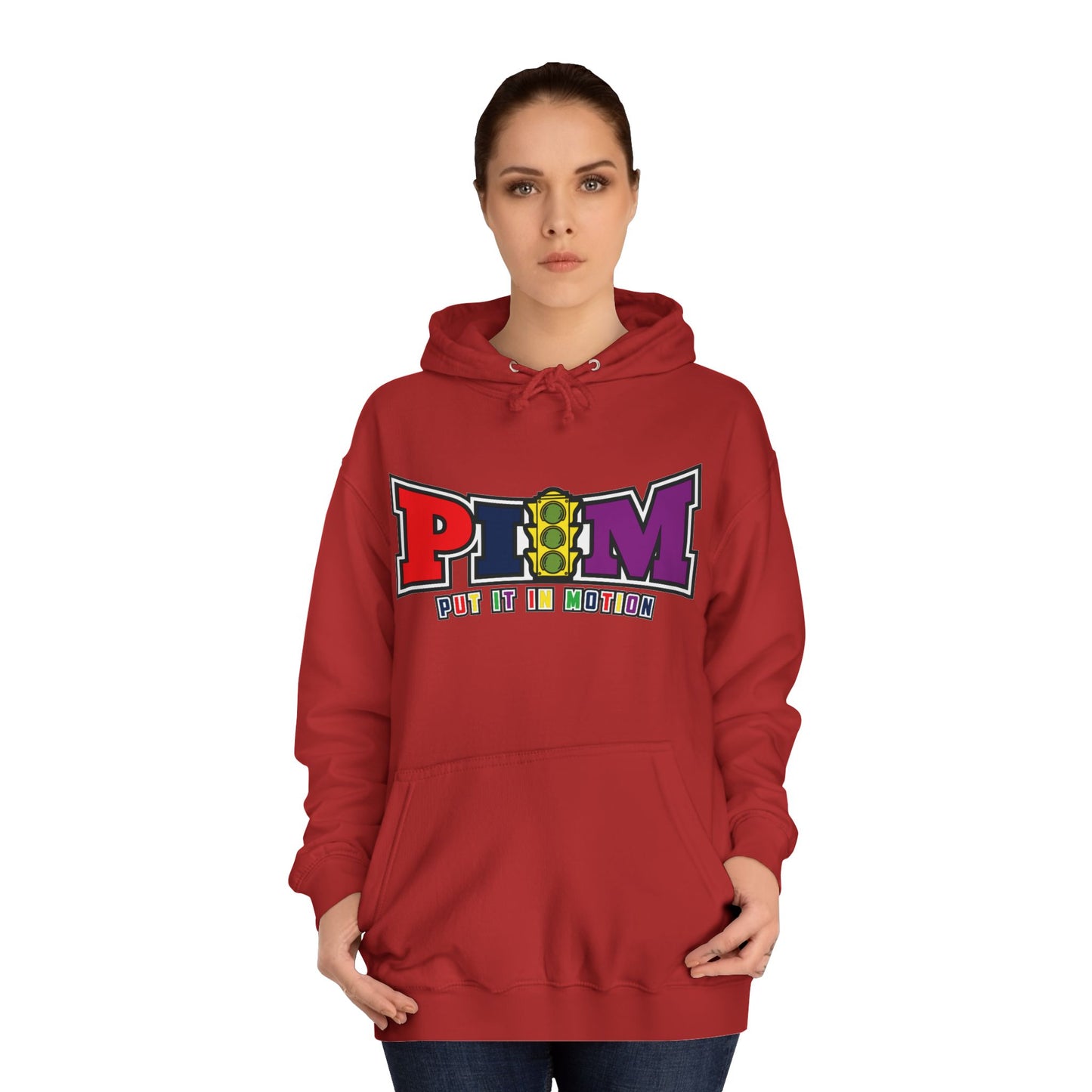 Put It In Motion Hoodie (rainbow logo)