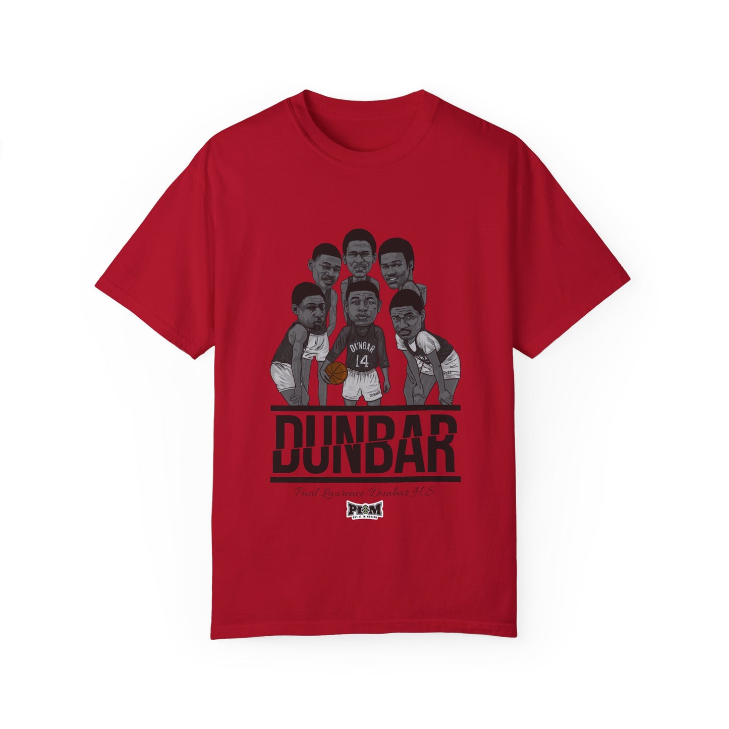 Dunbar BBall Team Unisex Garment-Dyed T-shirt