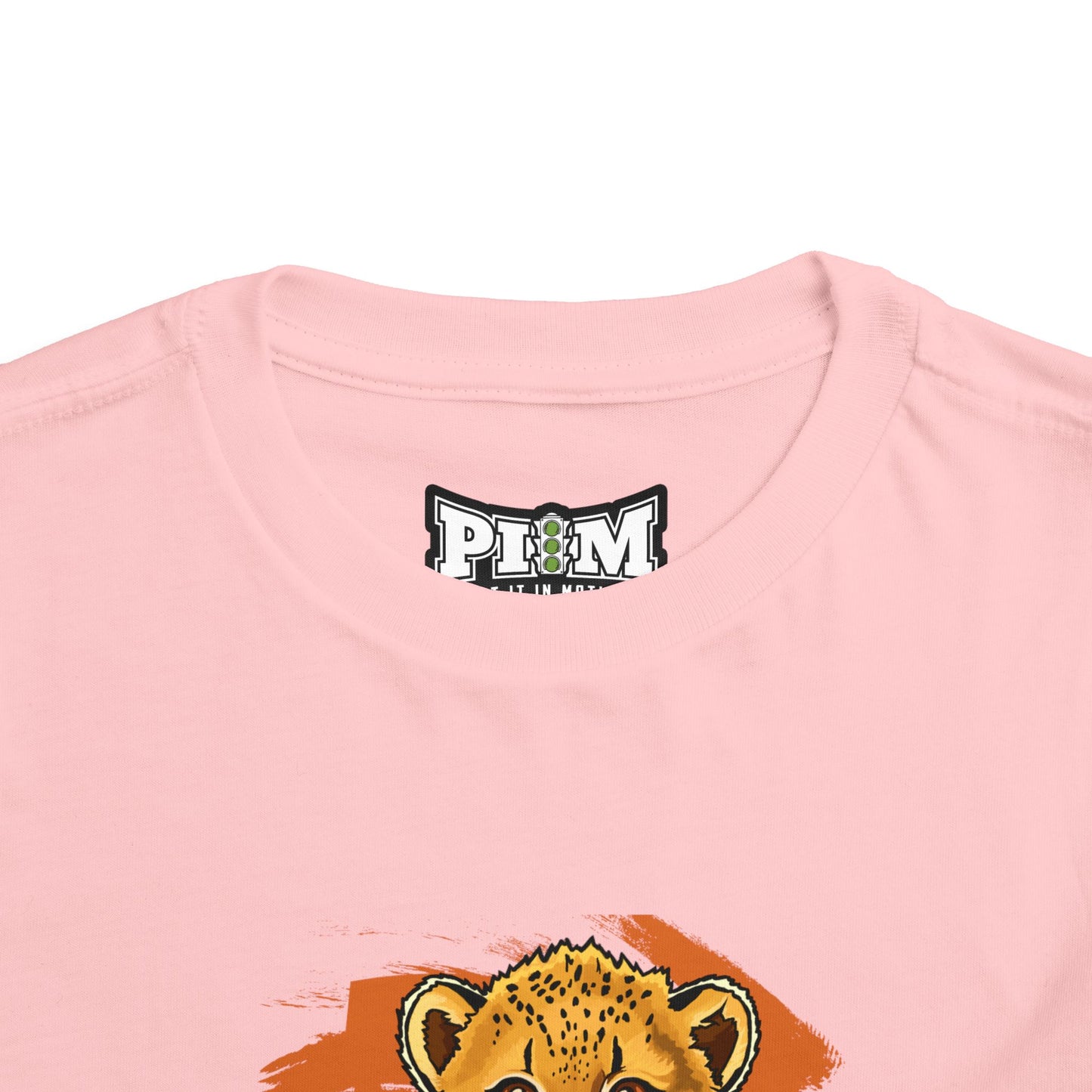 Baby Cheetah Toddler Short Sleeve Tee
