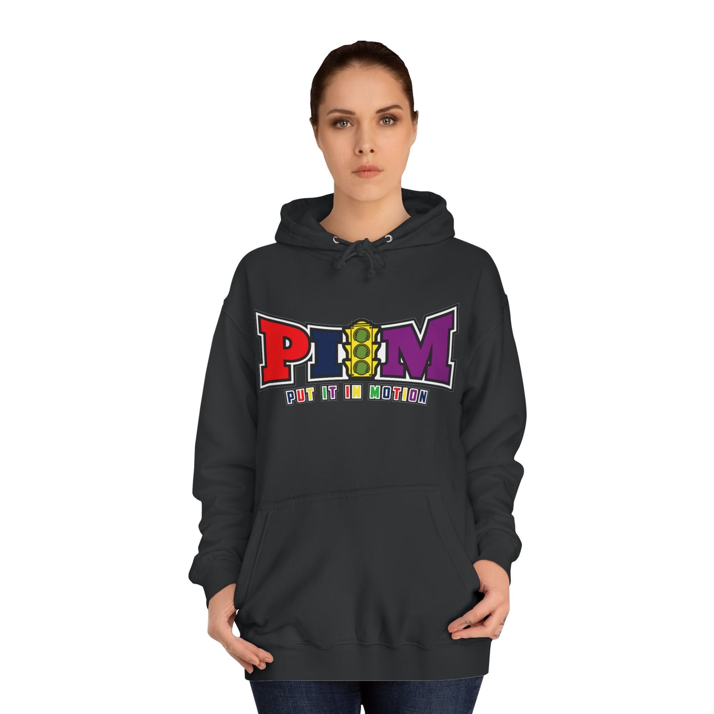 Put It In Motion Hoodie (rainbow logo)