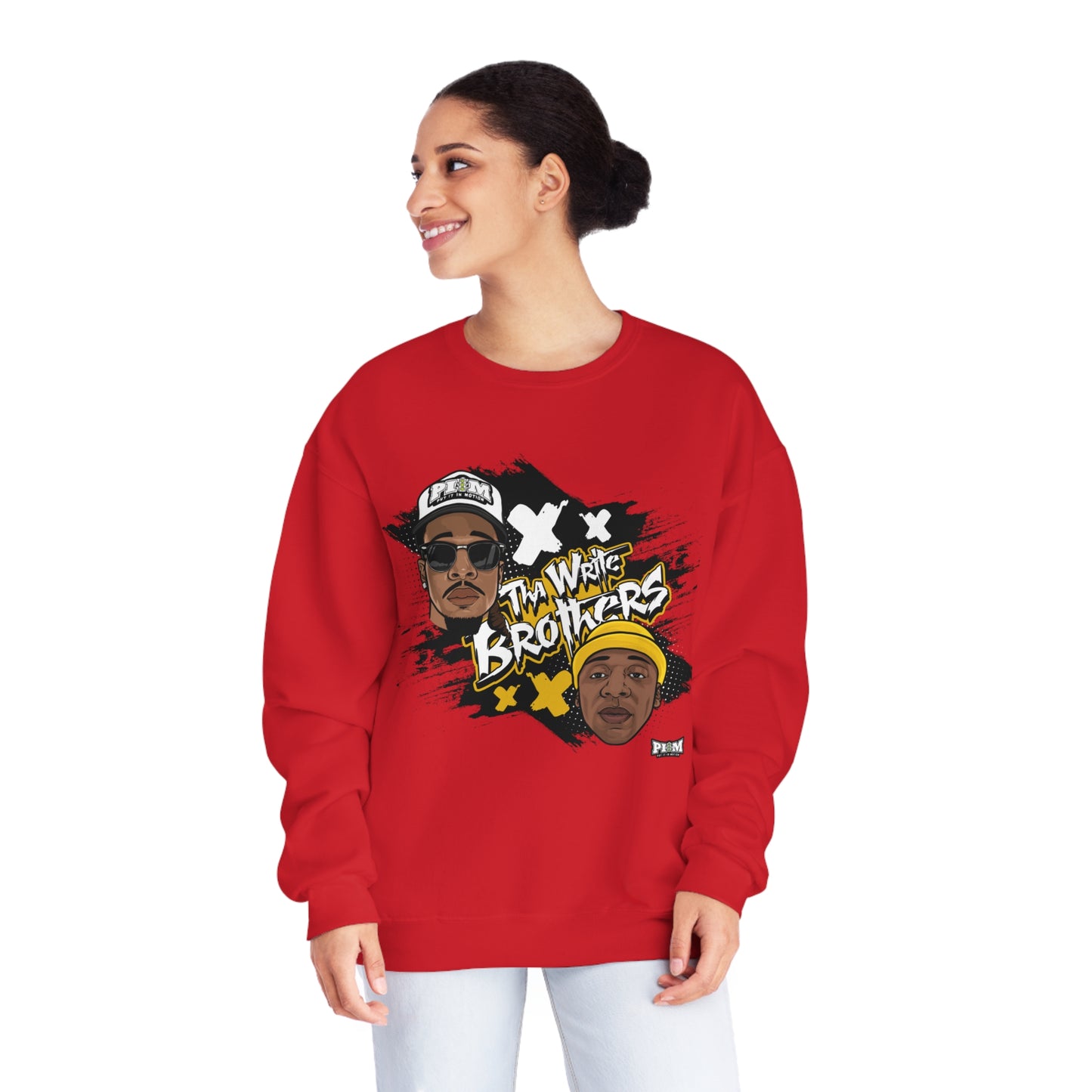 Tha Write Brothers Unisex NuBlend® Crewneck Sweatshirt