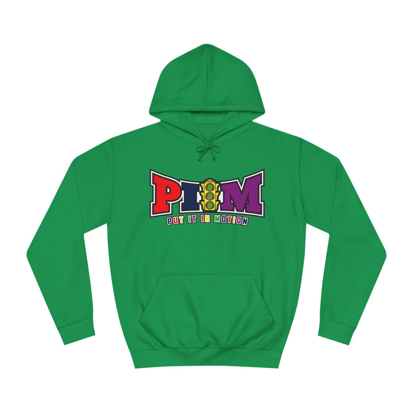 Put It In Motion Hoodie (rainbow logo)