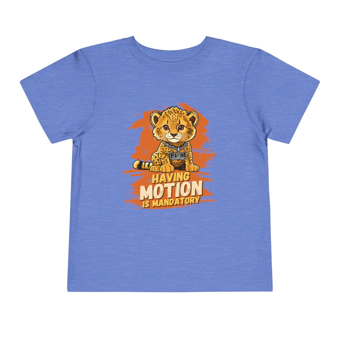 Baby Cheetah Toddler Short Sleeve Tee