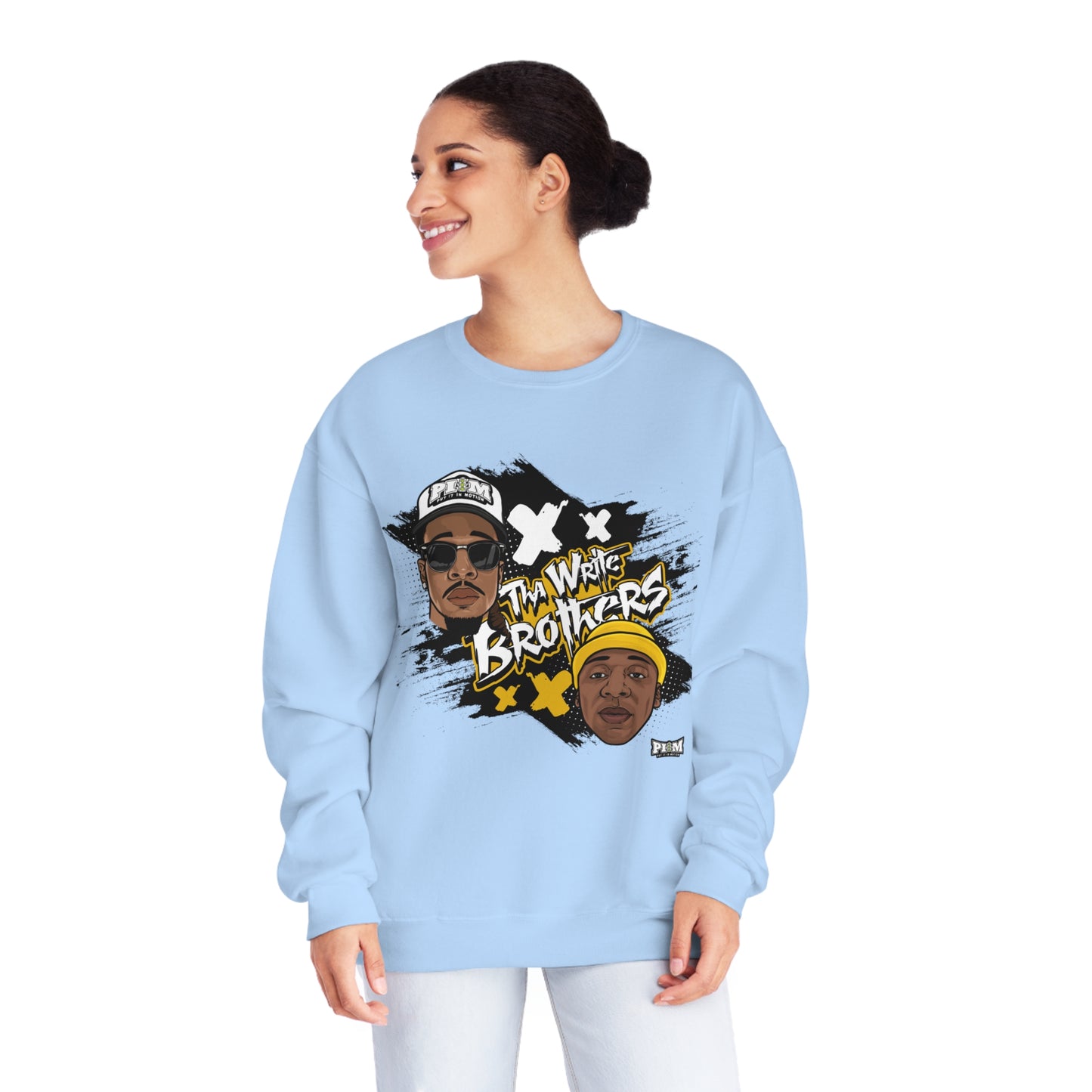 Tha Write Brothers Unisex NuBlend® Crewneck Sweatshirt