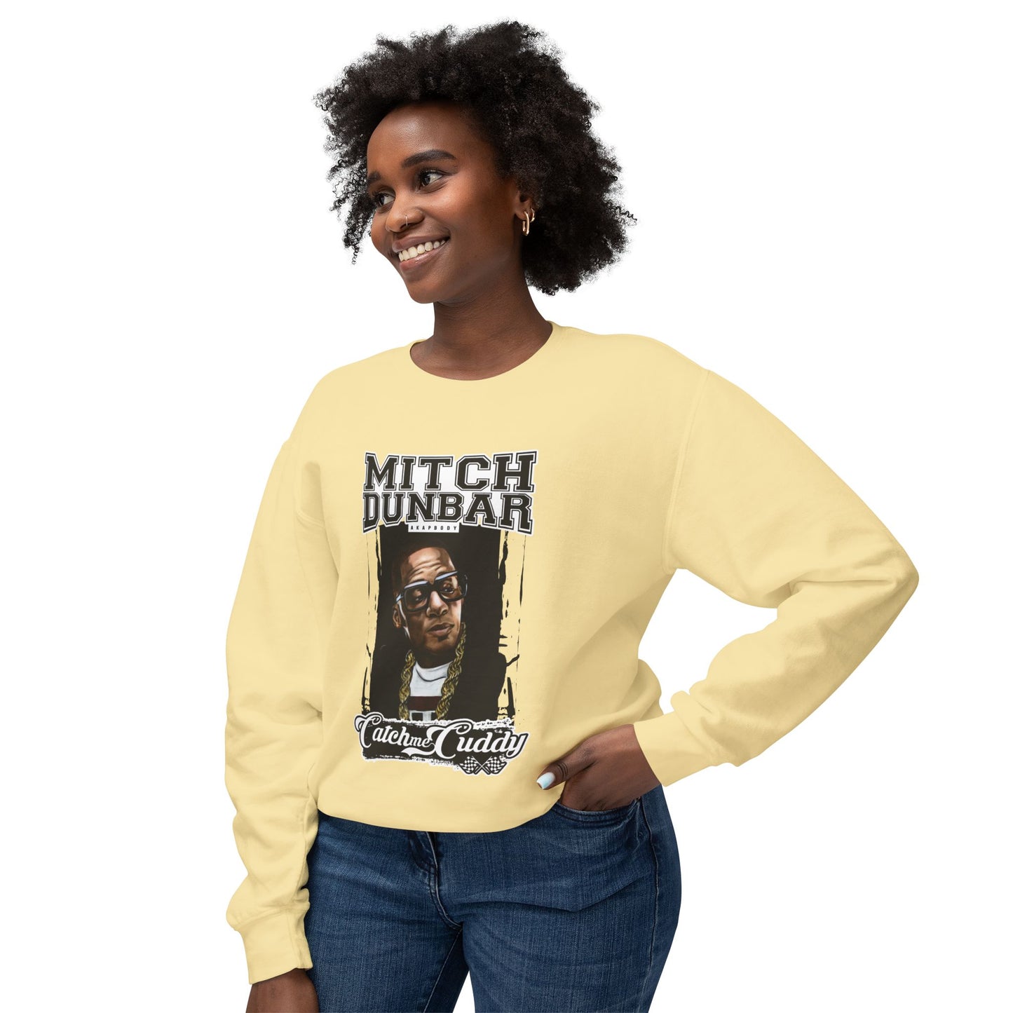 Mitch Dunbar Unisex Lightweight Crewneck Sweatshirt