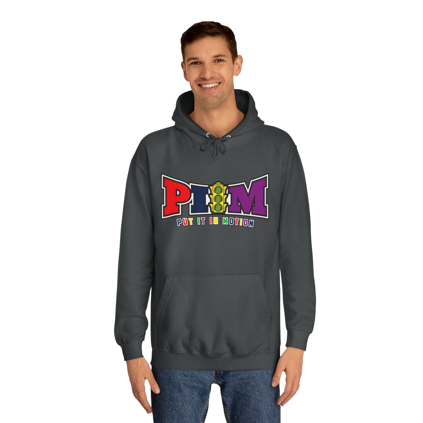 Put It In Motion Hoodie (rainbow logo)