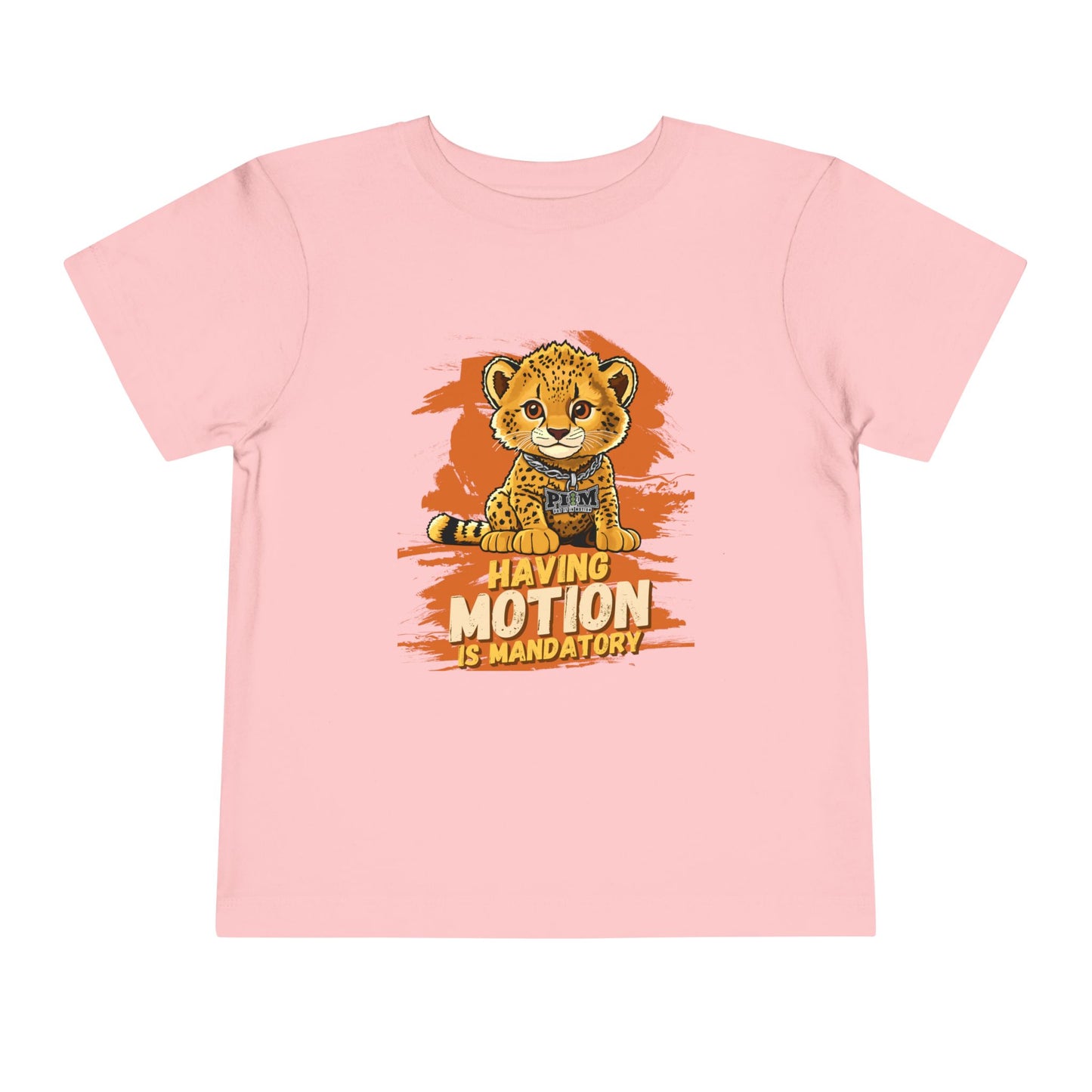 Baby Cheetah Toddler Short Sleeve Tee