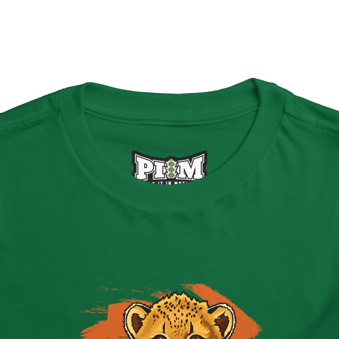 Baby Cheetah Toddler Short Sleeve Tee