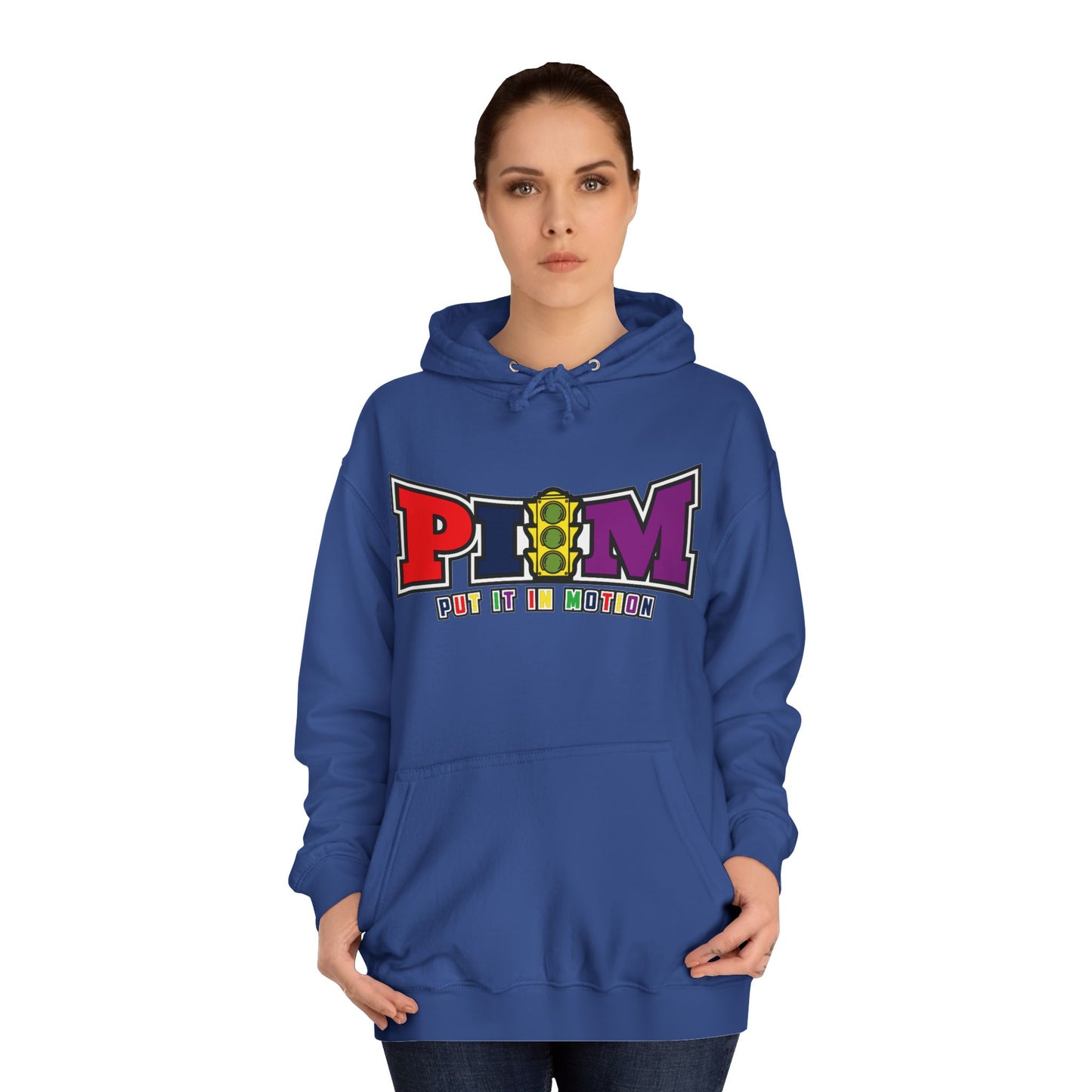 Put It In Motion Hoodie (rainbow logo)