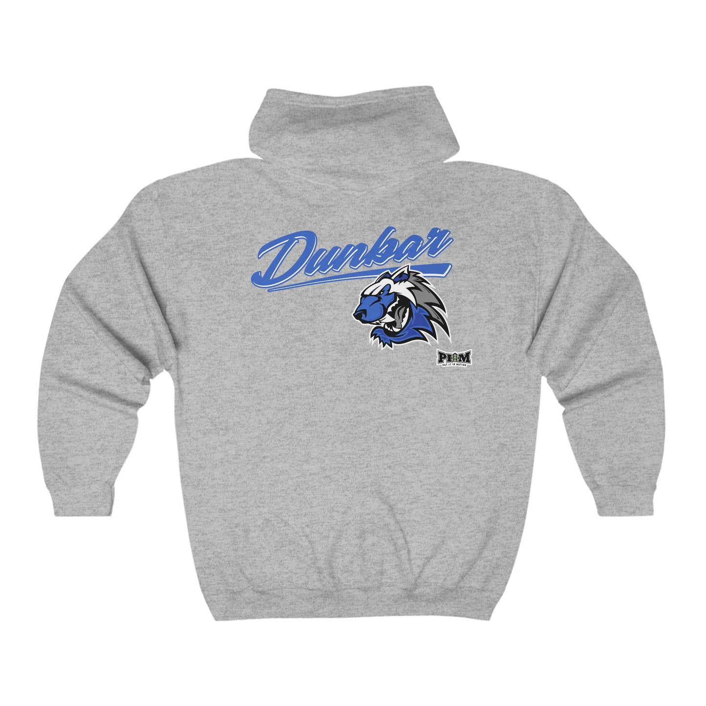 Dunbar Unisex Heavy Blend™ Full Zip Hooded Sweatshirt
