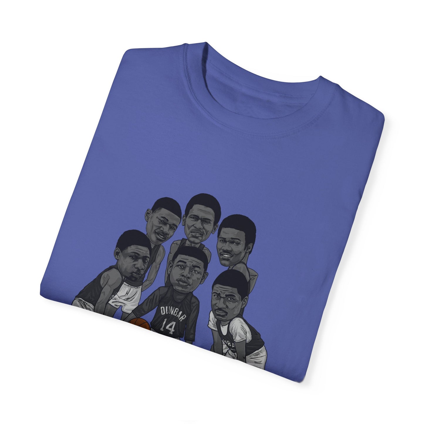Dunbar BBall Team Unisex Garment-Dyed T-shirt