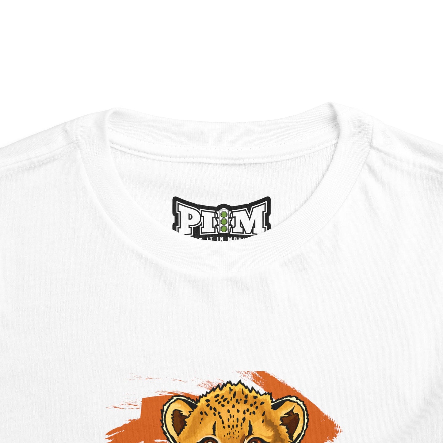 Baby Cheetah Toddler Short Sleeve Tee