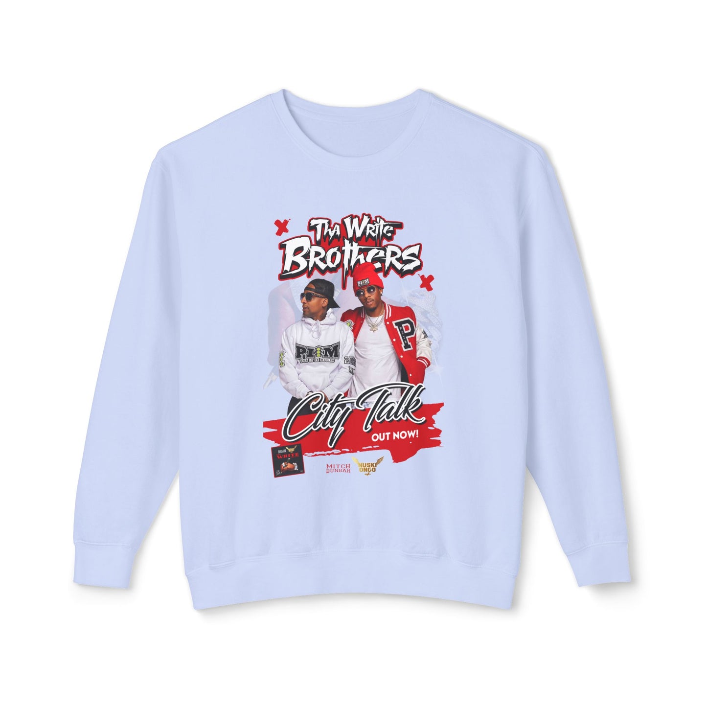 Tha Write Brothers Unisex Lightweight Crewneck Sweatshirt