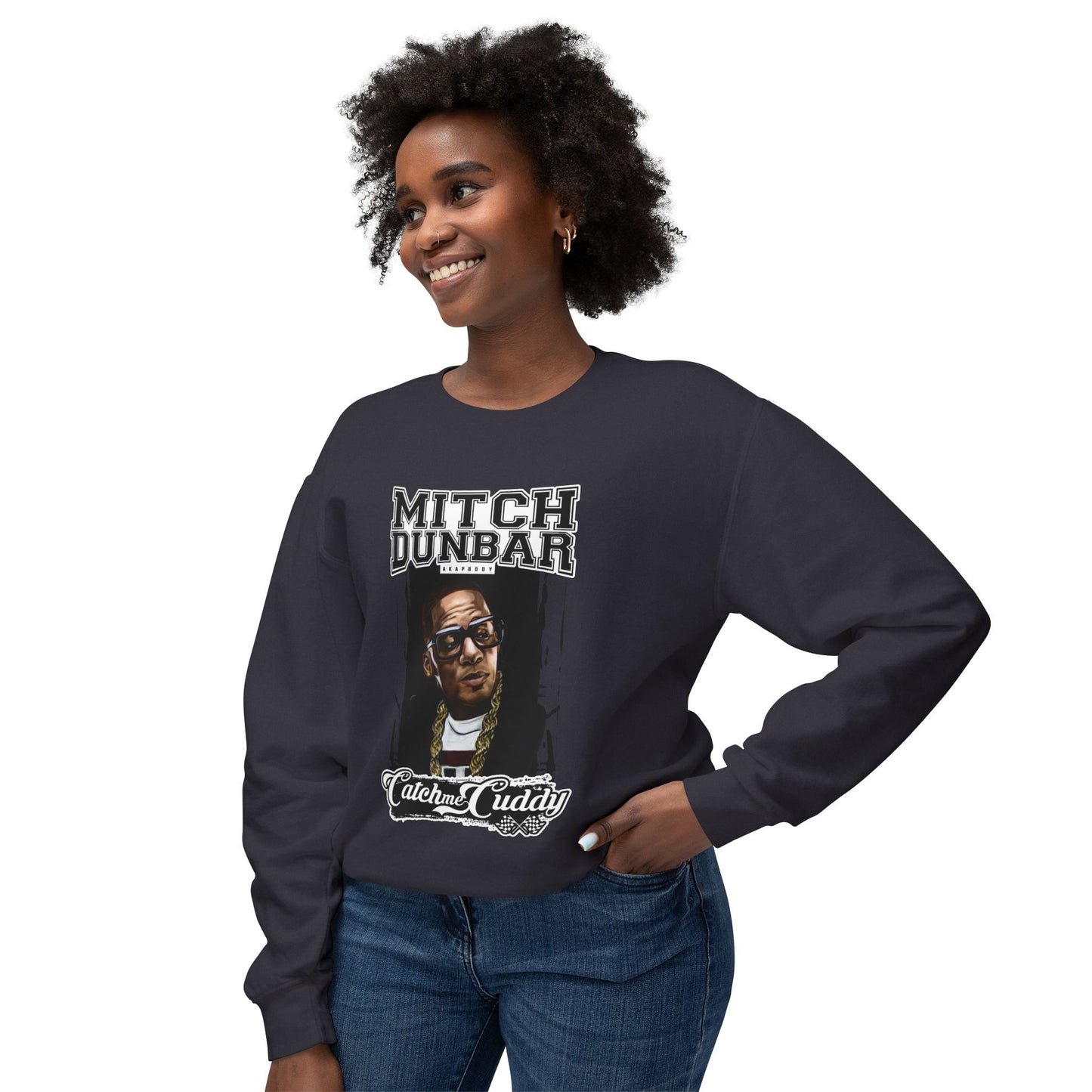 Mitch Dunbar Unisex Lightweight Crewneck Sweatshirt