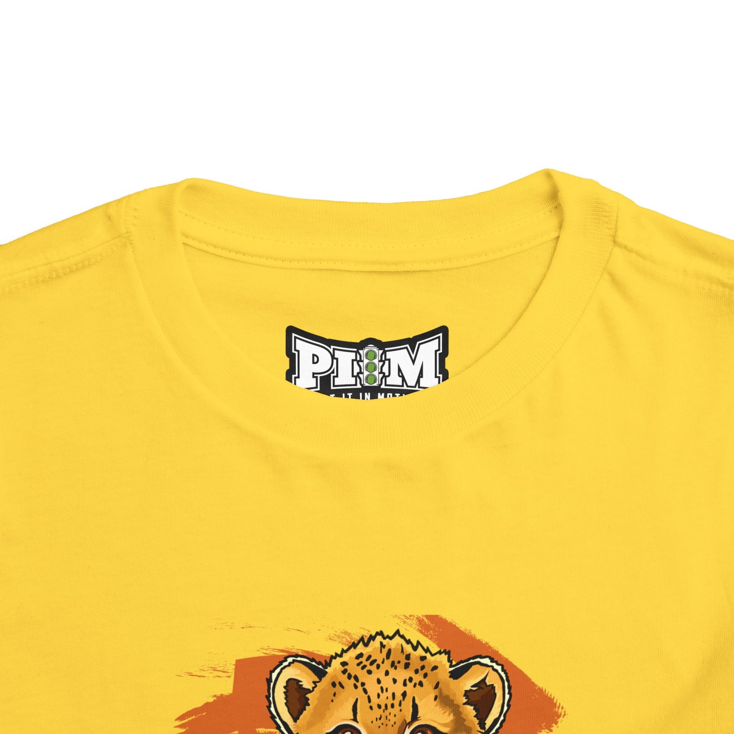 Baby Cheetah Toddler Short Sleeve Tee