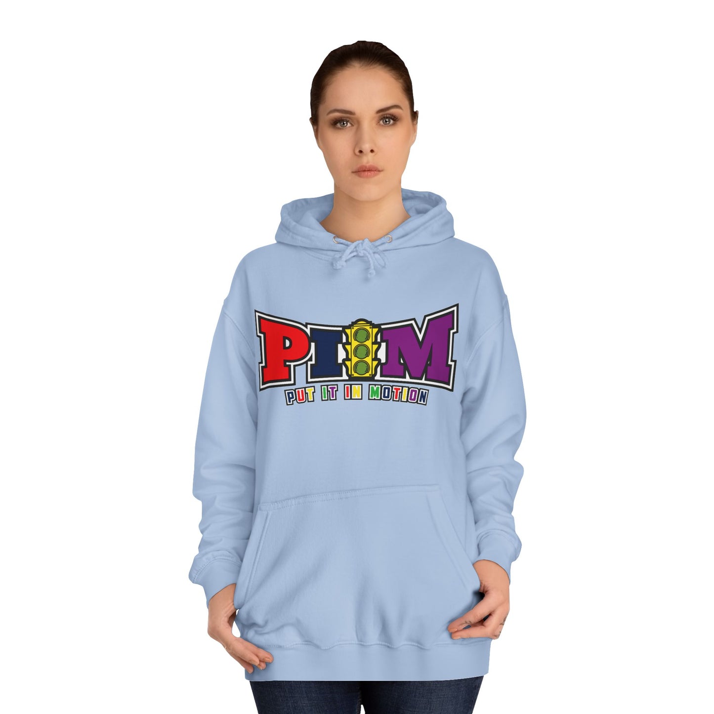Put It In Motion Hoodie (rainbow logo)