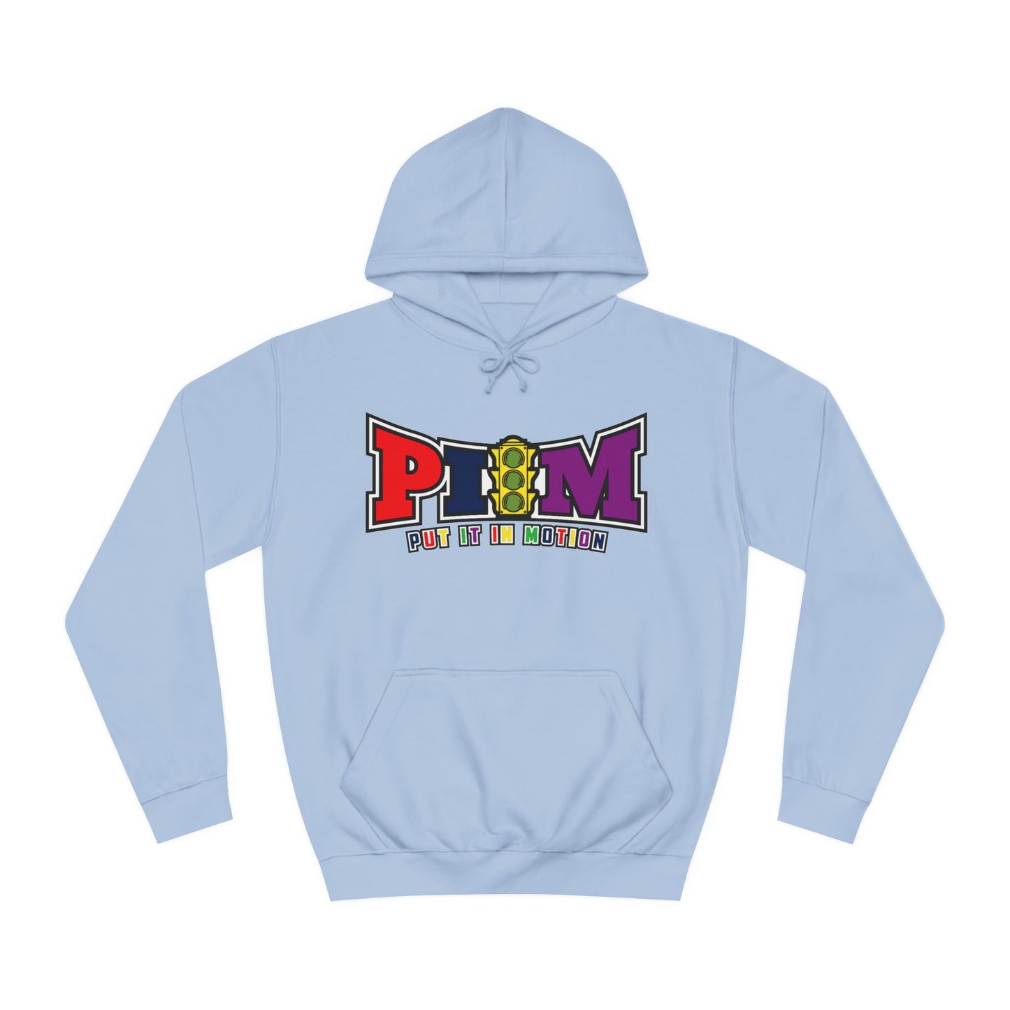 Put It In Motion Hoodie (rainbow logo)