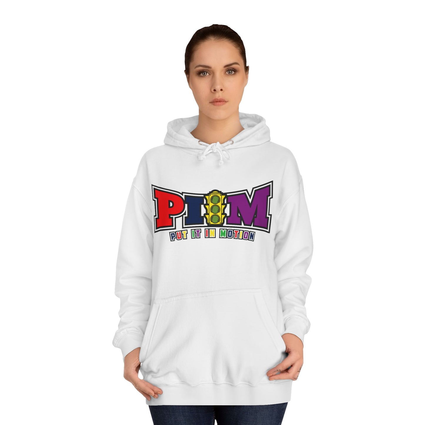 Put It In Motion Hoodie (rainbow logo)