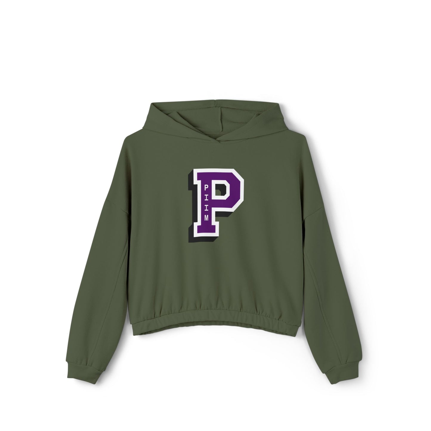 PIIM Women's Cinched Bottom Hoodie
