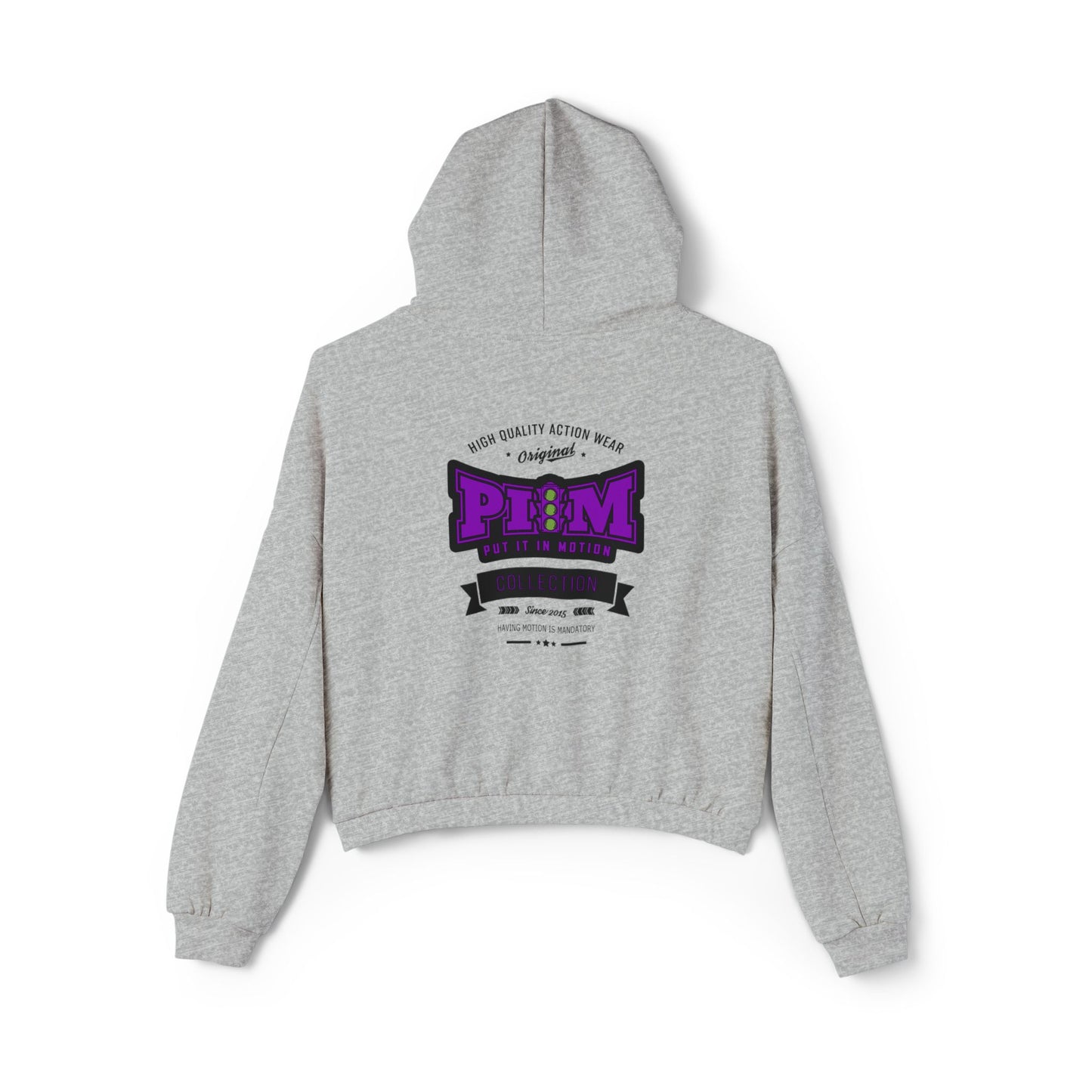 PIIM Women's Cinched Bottom Hoodie