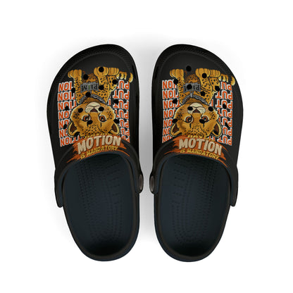 Baby Cheetah Kid's EVA Foam Clogs (AOP)