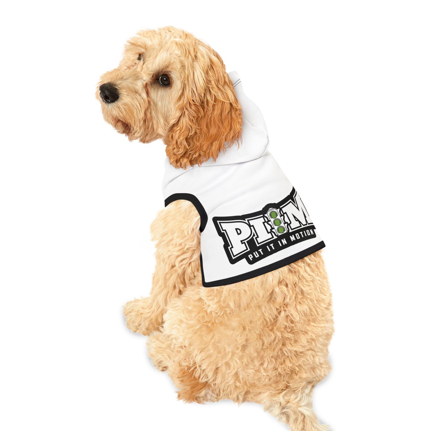 Put It In Motion Pet Hoodie