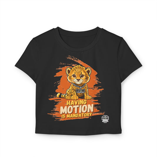 Baby Cheetah Women's Baby Tee