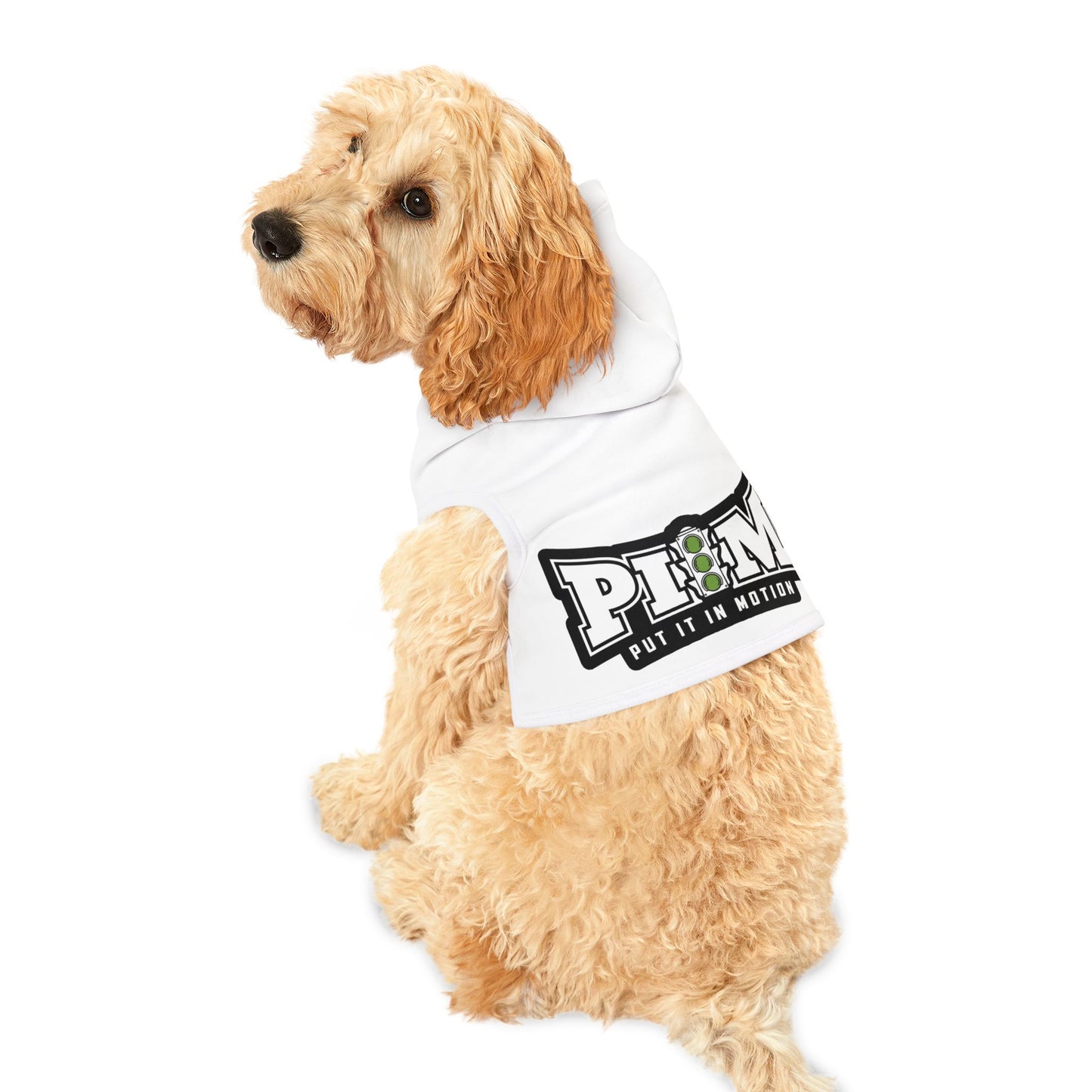 Put It In Motion Pet Hoodie