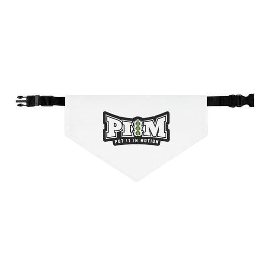 Put It In Motion Pet Bandana Collar