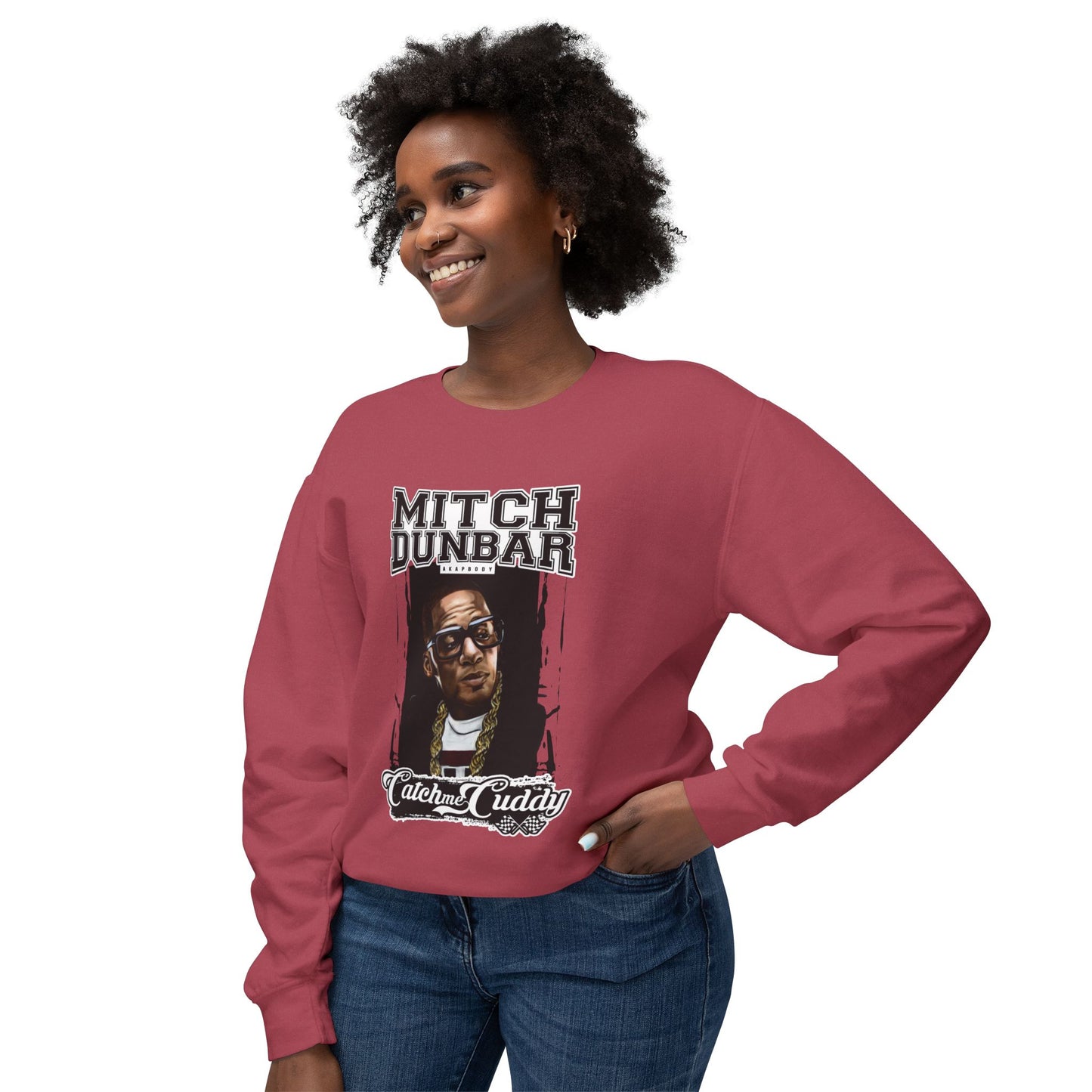 Mitch Dunbar Unisex Lightweight Crewneck Sweatshirt
