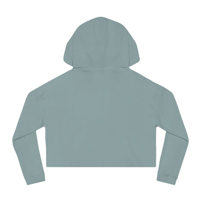 Motion Is Mandatory Women’s Cropped Hooded Sweatshirt