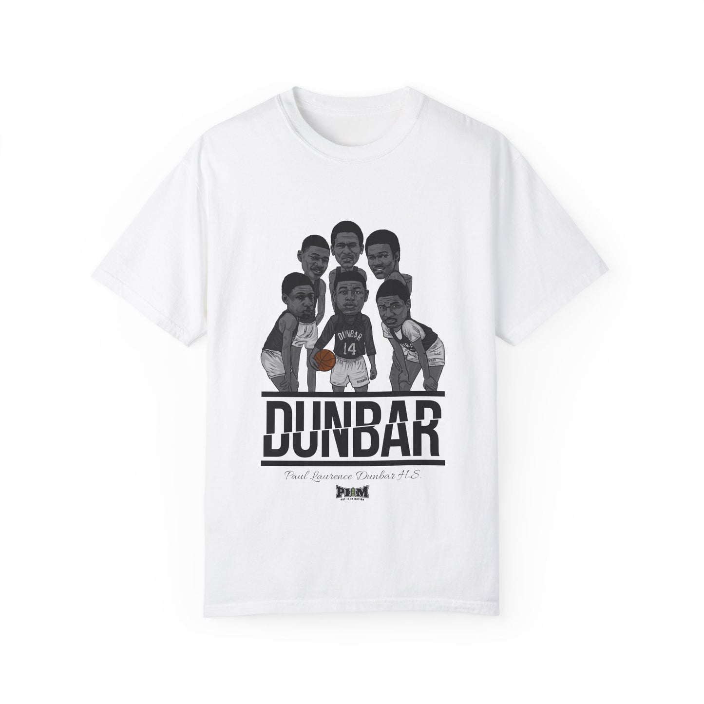 Dunbar BBall Team Unisex Garment-Dyed T-shirt
