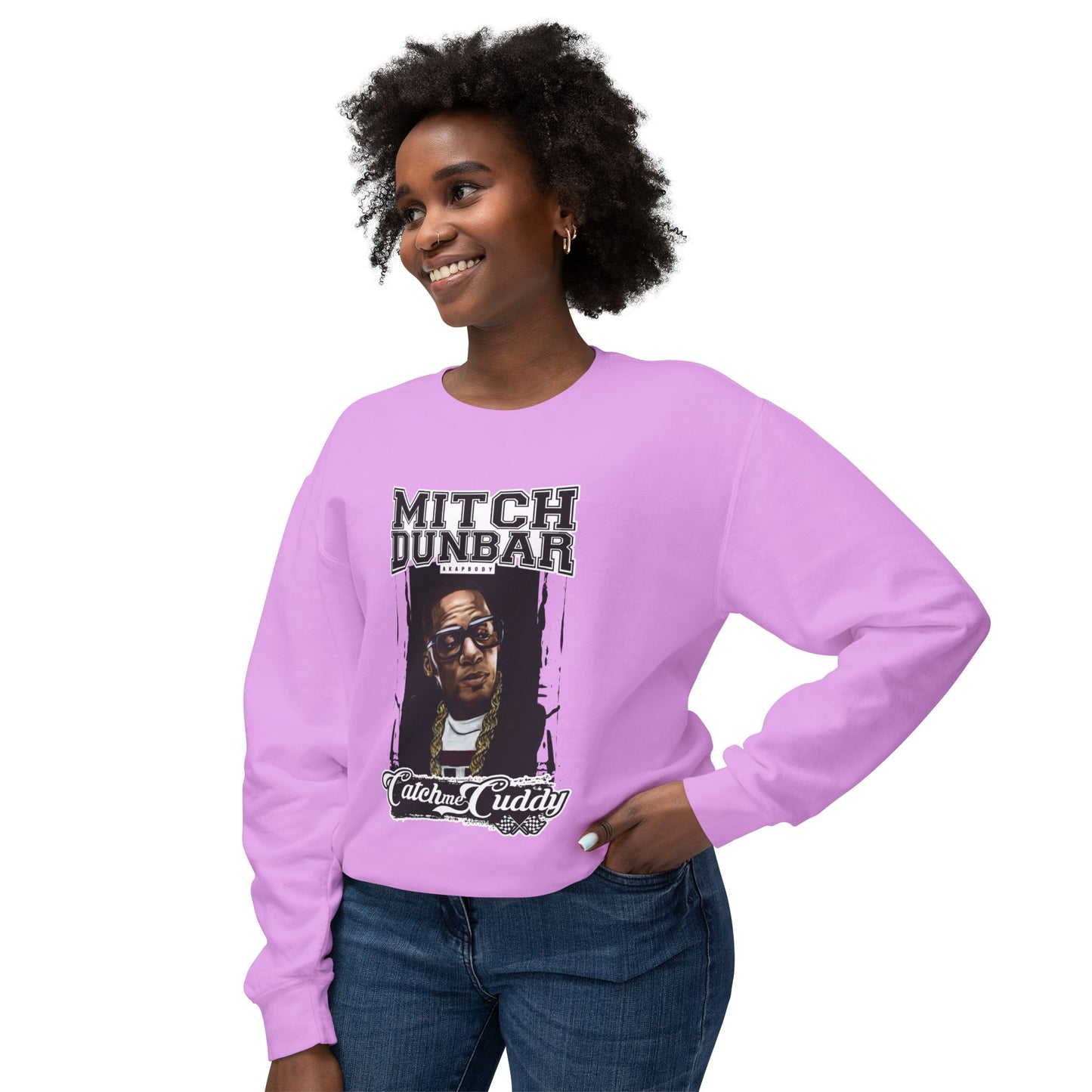 Mitch Dunbar Unisex Lightweight Crewneck Sweatshirt