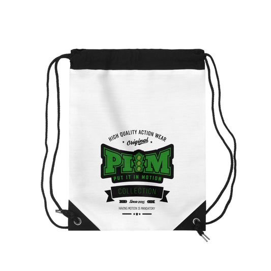 Put It In Motion Drawstring Bag
