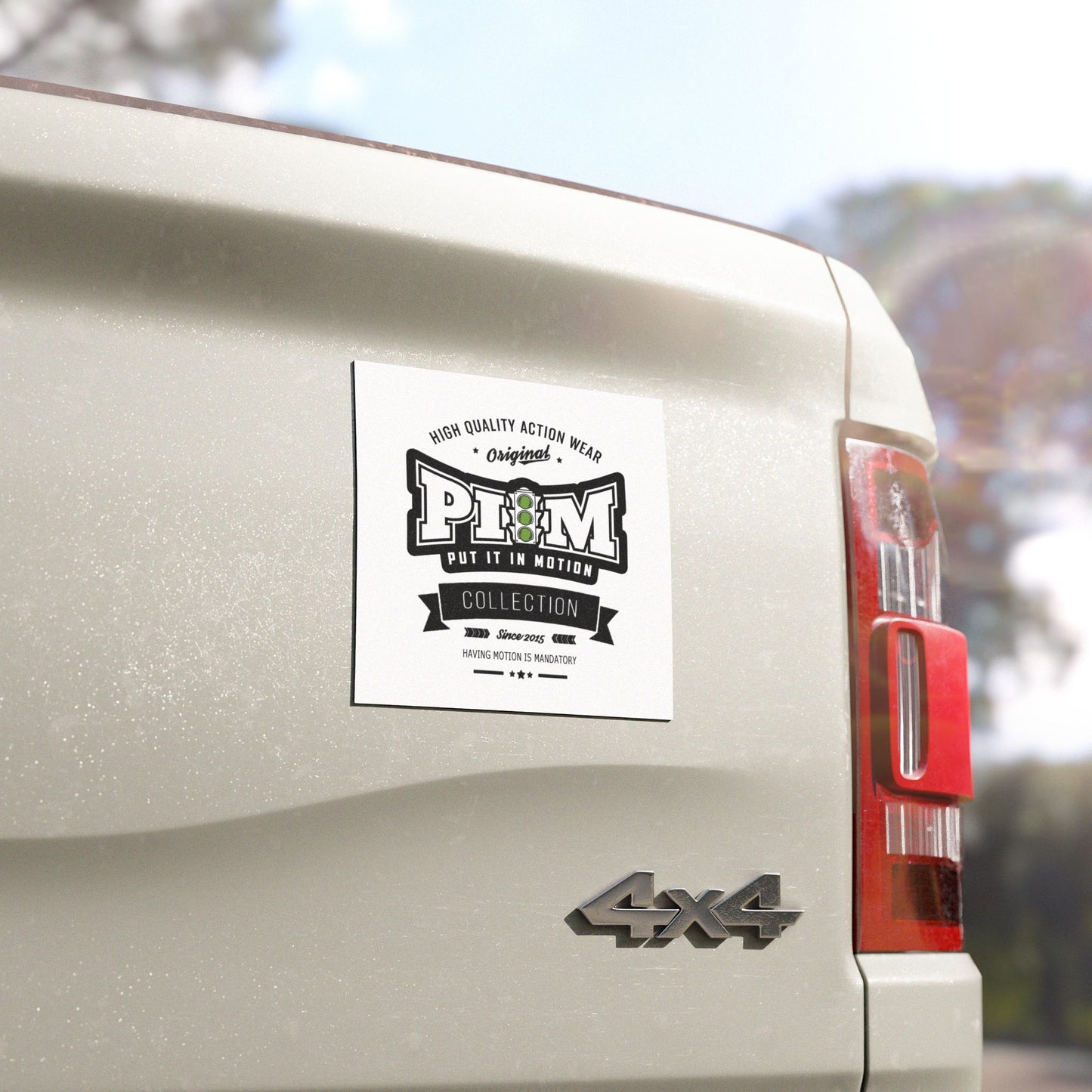 Put It In Motion Car Magnets