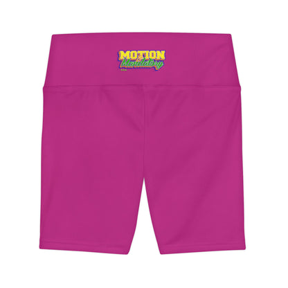 Motion Is Mandatory Women's Workout Shorts (AOP)