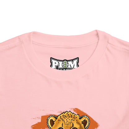 Baby Cheetah Toddler Short Sleeve Tee